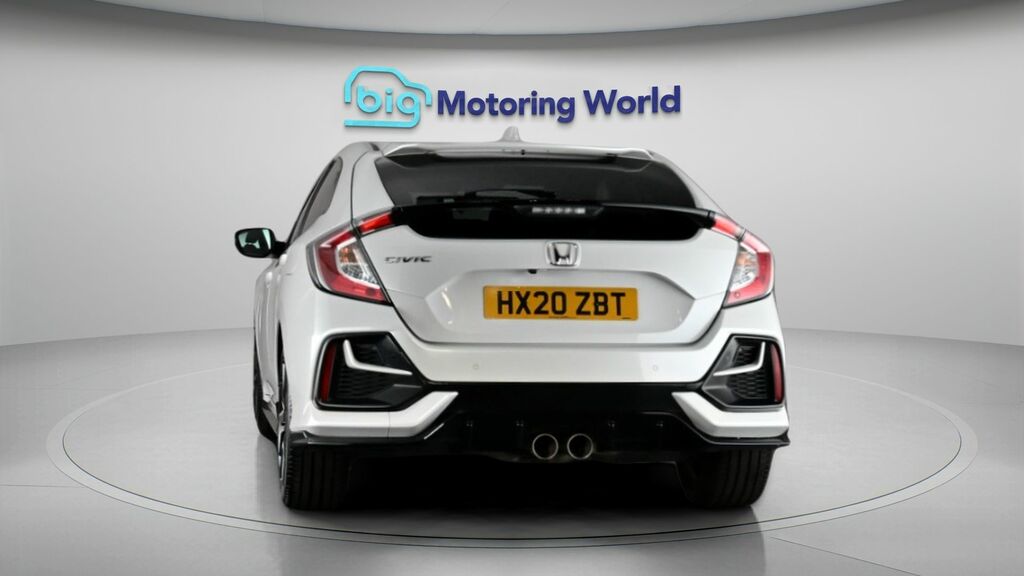 Honda Civic Sport White #6