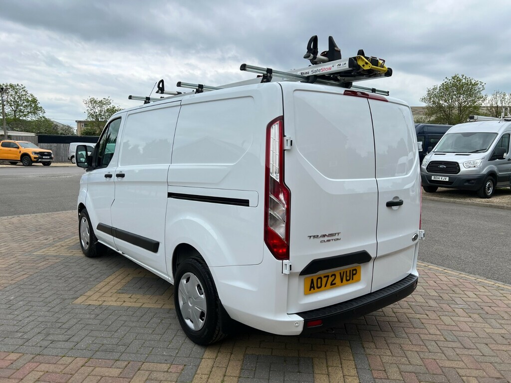 Ford Transit Custom 320 Tdci 105 L1h1 Trend Ecoblue Swb Low Roof Fwd AO72VUP White #5