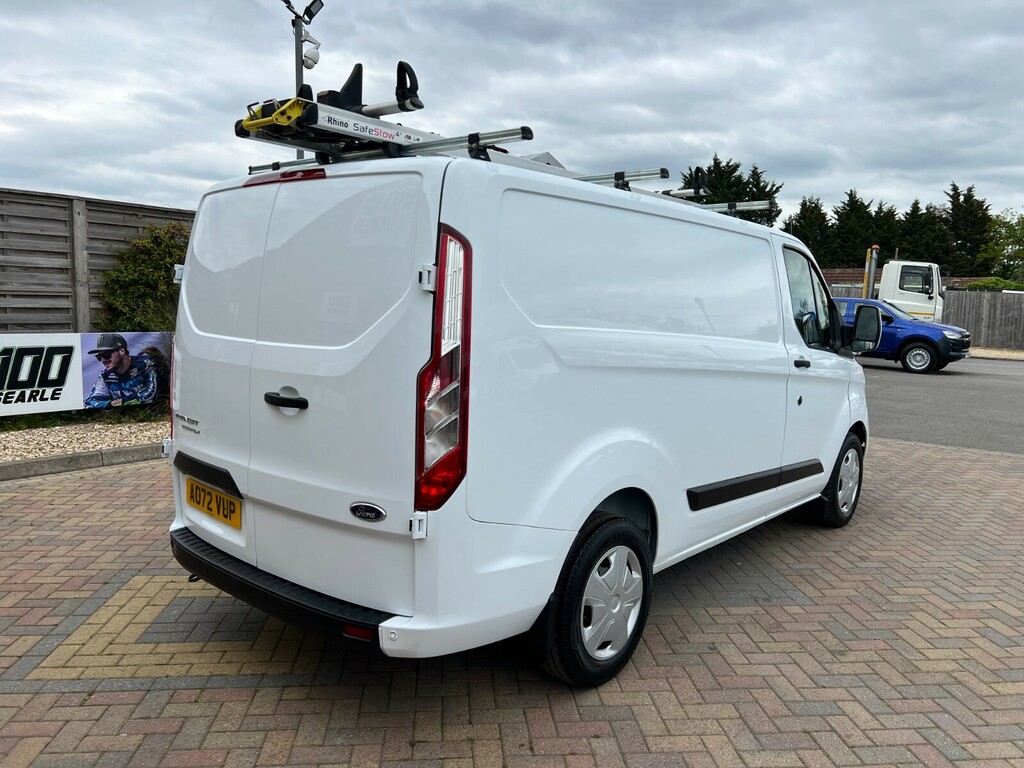 Ford Transit Custom 320 Tdci 105 L1h1 Trend Ecoblue Swb Low Roof Fwd AO72VUP White #3