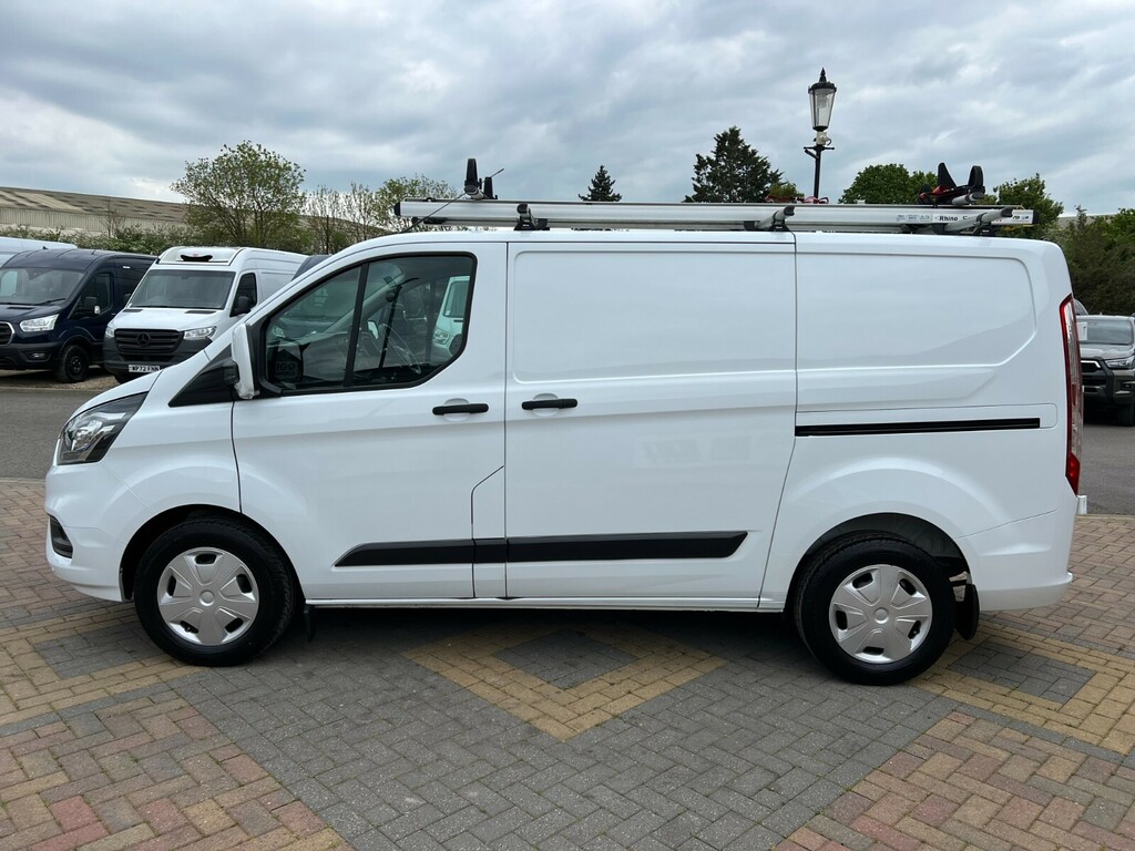 Ford Transit Custom 320 Tdci 105 L1h1 Trend Ecoblue Swb Low Roof Fwd AO72VUP White #6