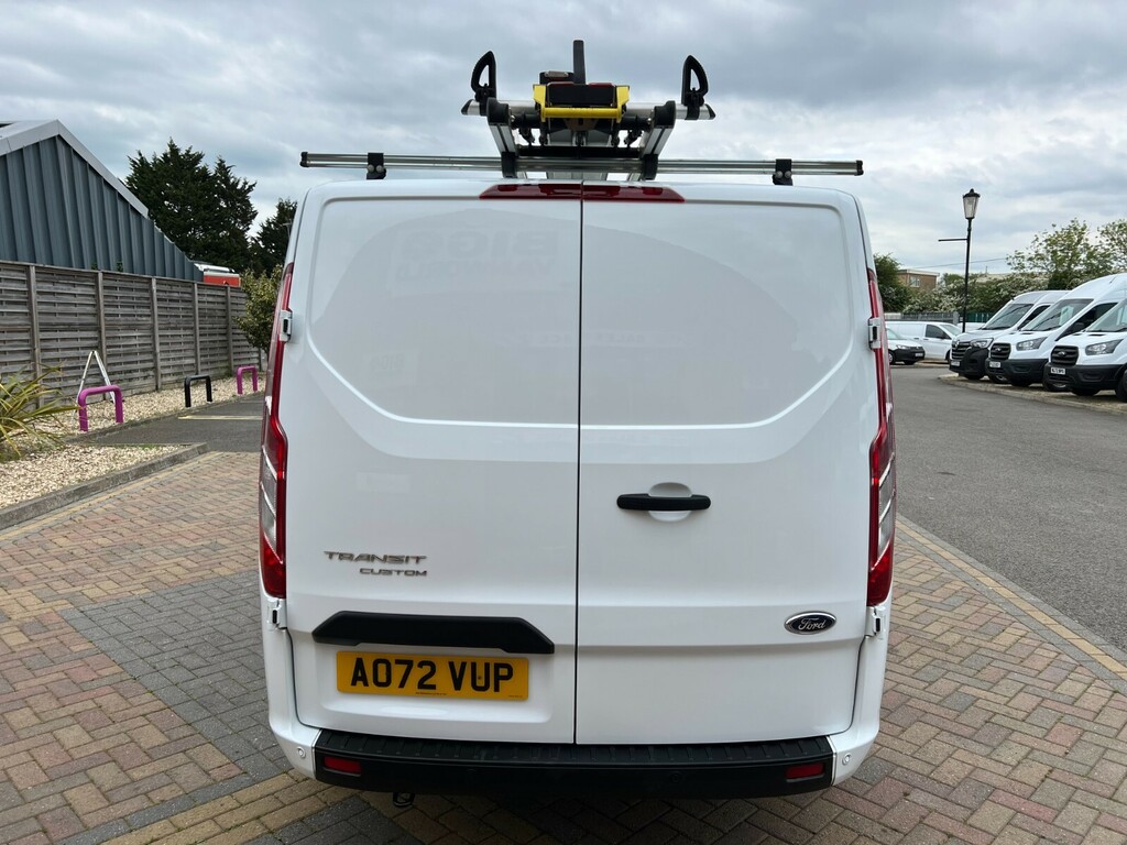 Ford Transit Custom 320 Tdci 105 L1h1 Trend Ecoblue Swb Low Roof Fwd AO72VUP White #4