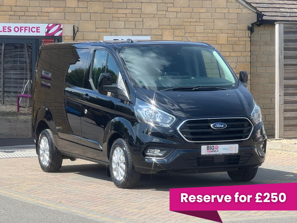 Ford Transit Custom 280 Tdci 170 L1h1 Limited Ecoblue Swb Low Roof Fwd Black