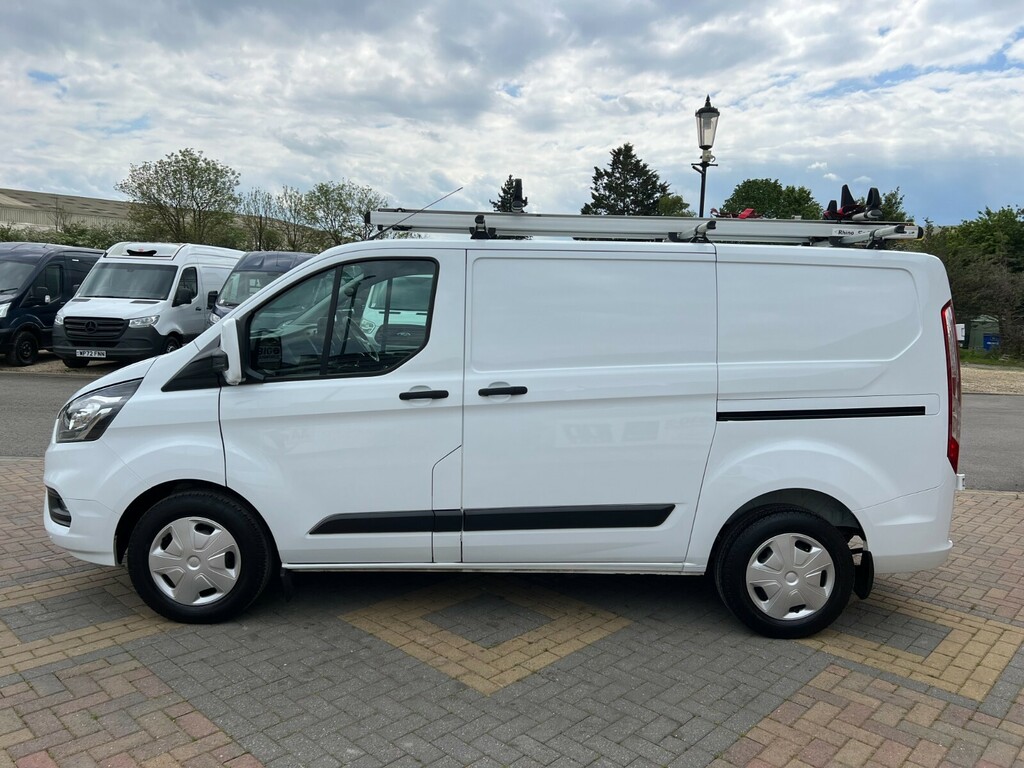 Ford Transit Custom 320 Tdci 105 L1h1 Trend Ecoblue Swb Low Roof Fwd AO72VCN White #6