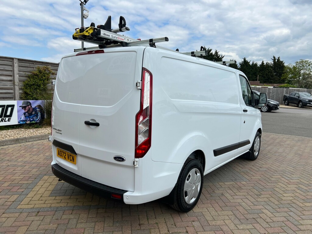 Ford Transit Custom 320 Tdci 105 L1h1 Trend Ecoblue Swb Low Roof Fwd AO72VCN White #3