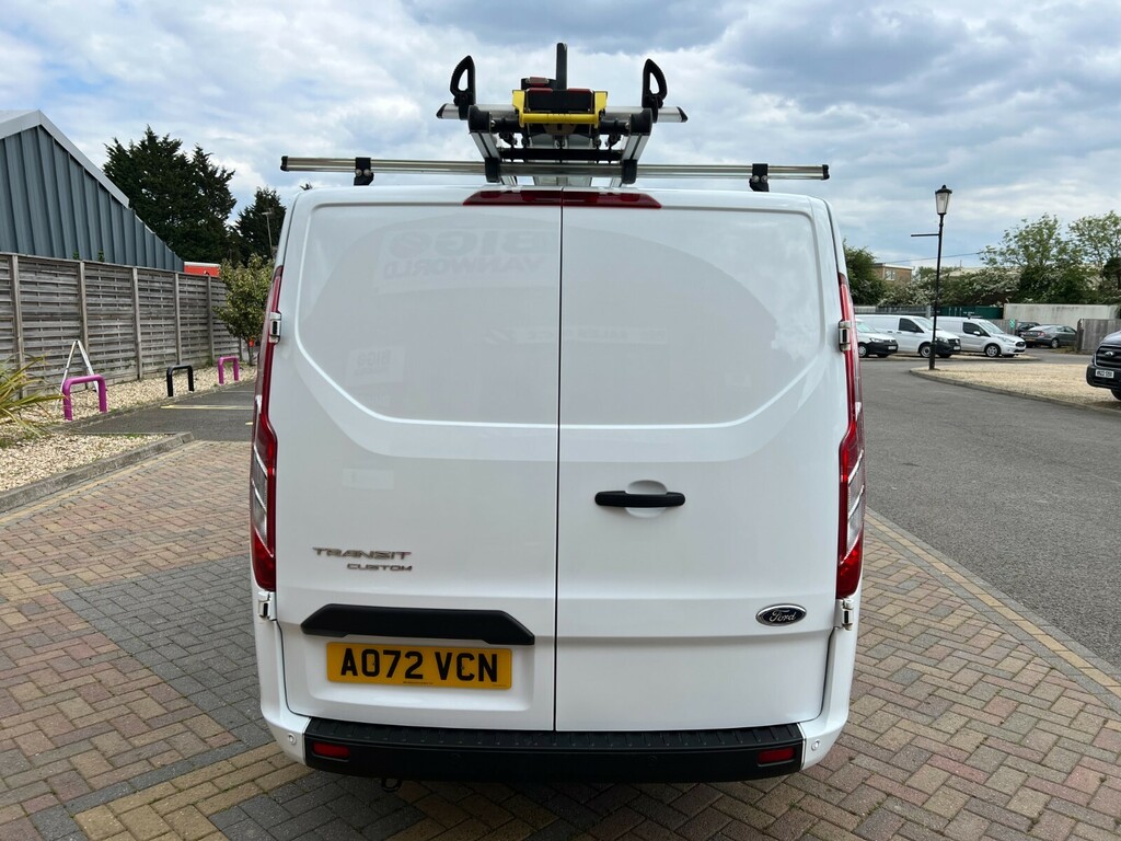 Ford Transit Custom 320 Tdci 105 L1h1 Trend Ecoblue Swb Low Roof Fwd AO72VCN White #4