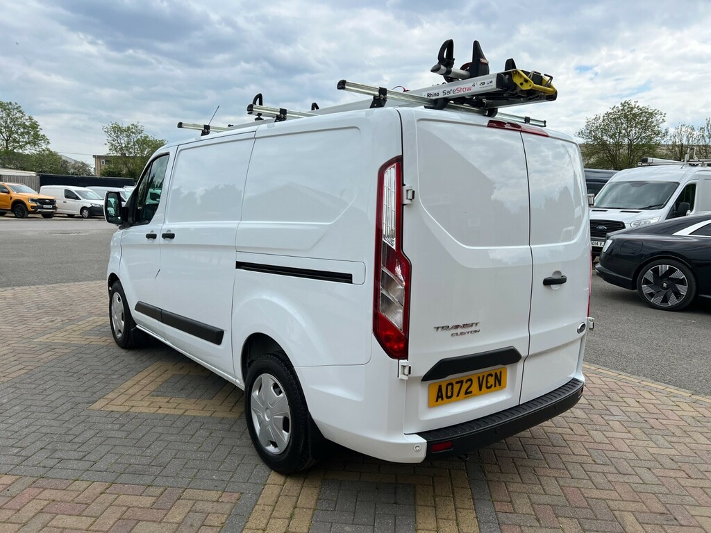 Ford Transit Custom 320 Tdci 105 L1h1 Trend Ecoblue Swb Low Roof Fwd AO72VCN White #5