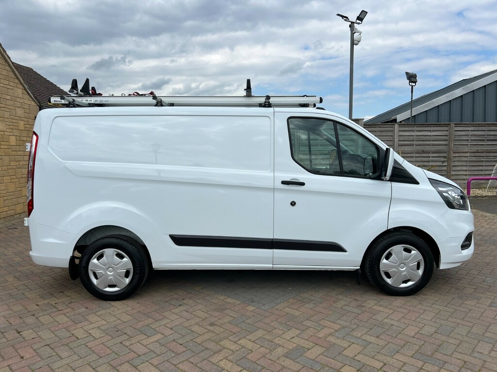 Ford Transit Custom 320 Tdci 105 L1h1 Trend Ecoblue Swb Low Roof Fwd AO72VCN White #2