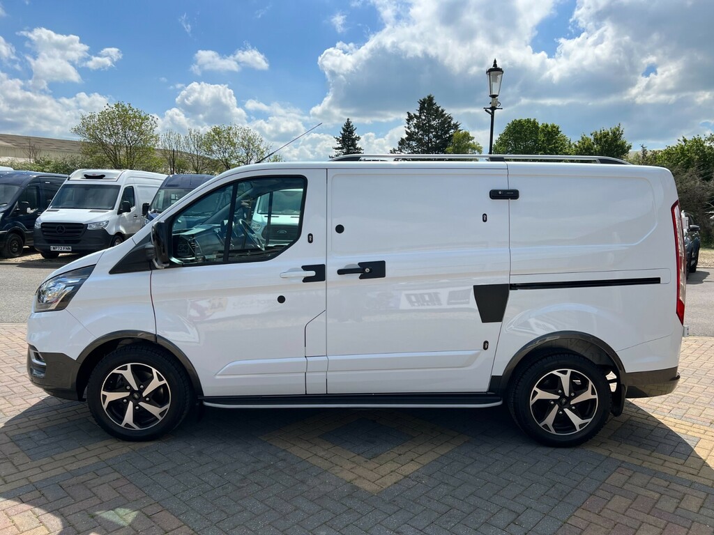 Ford Transit Custom 300 Tdci 130 L1h1 Active Ecoblue Swb Low Roof Fwd LD21DJN White #6