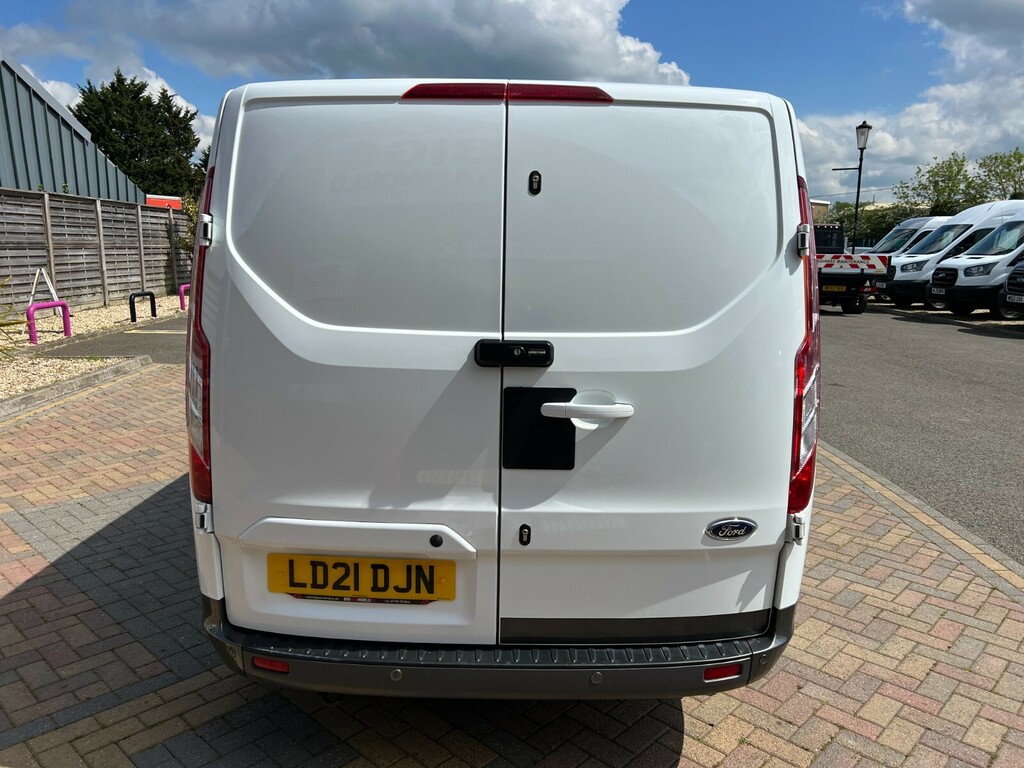Ford Transit Custom 300 Tdci 130 L1h1 Active Ecoblue Swb Low Roof Fwd LD21DJN White #4