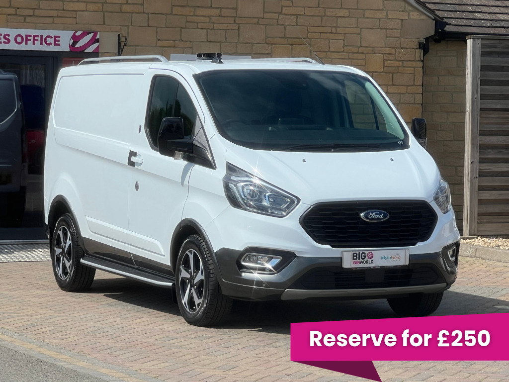 Ford Transit Custom 300 Tdci 130 L1h1 Active Ecoblue Swb Low Roof Fwd White