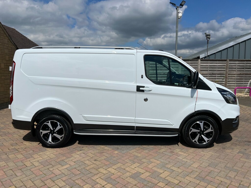 Ford Transit Custom 300 Tdci 130 L1h1 Active Ecoblue Swb Low Roof Fwd LD21DJN White #2