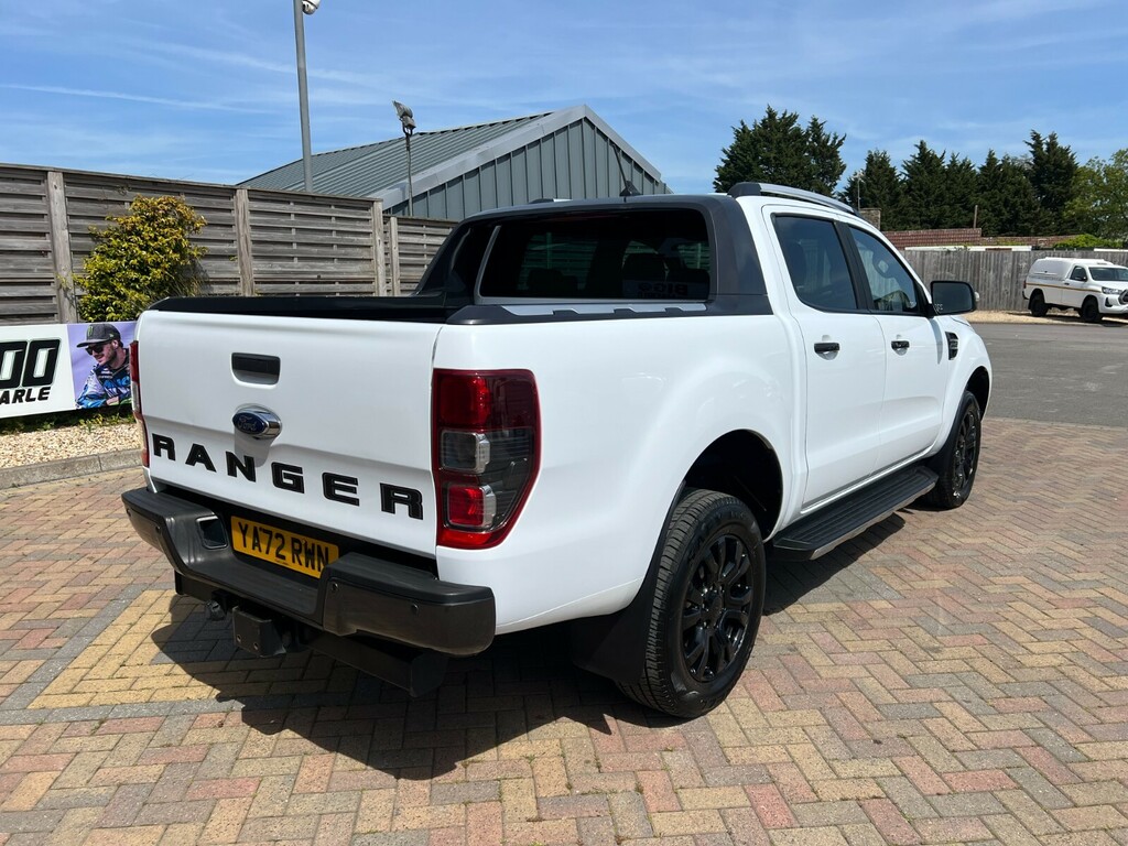 Ford Ranger Tdci 213 Wildtrak Ecoblue 4Wd Double Cab 229 YA72RWN White #3