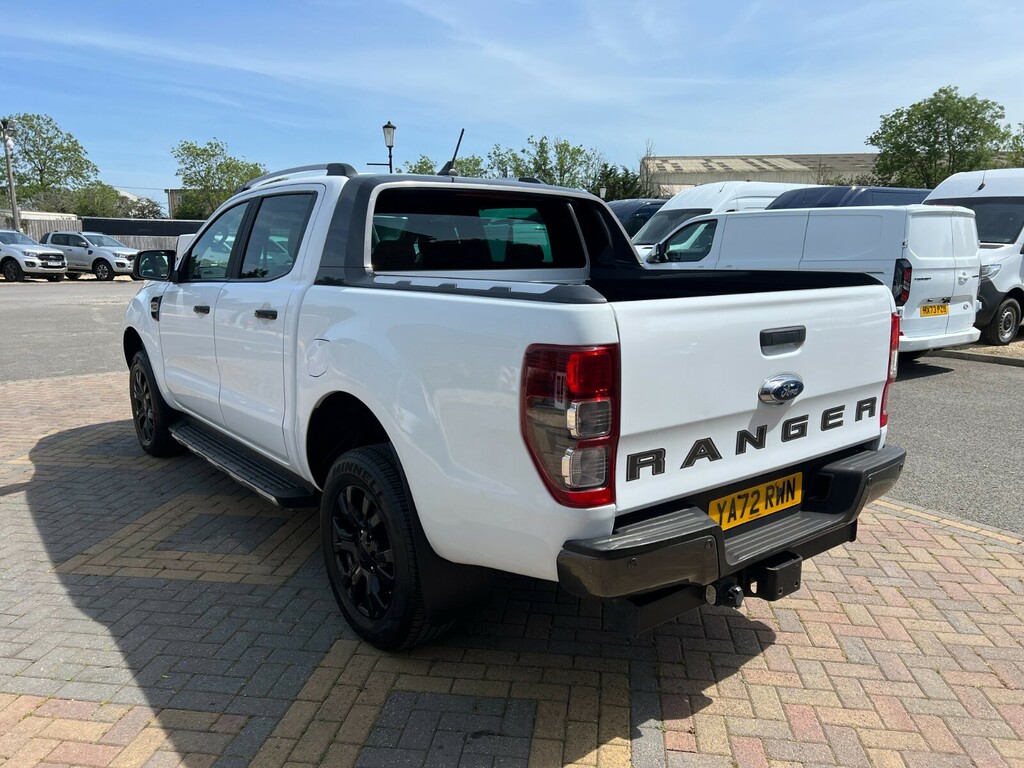 Ford Ranger Tdci 213 Wildtrak Ecoblue 4Wd Double Cab 229 YA72RWN White #5