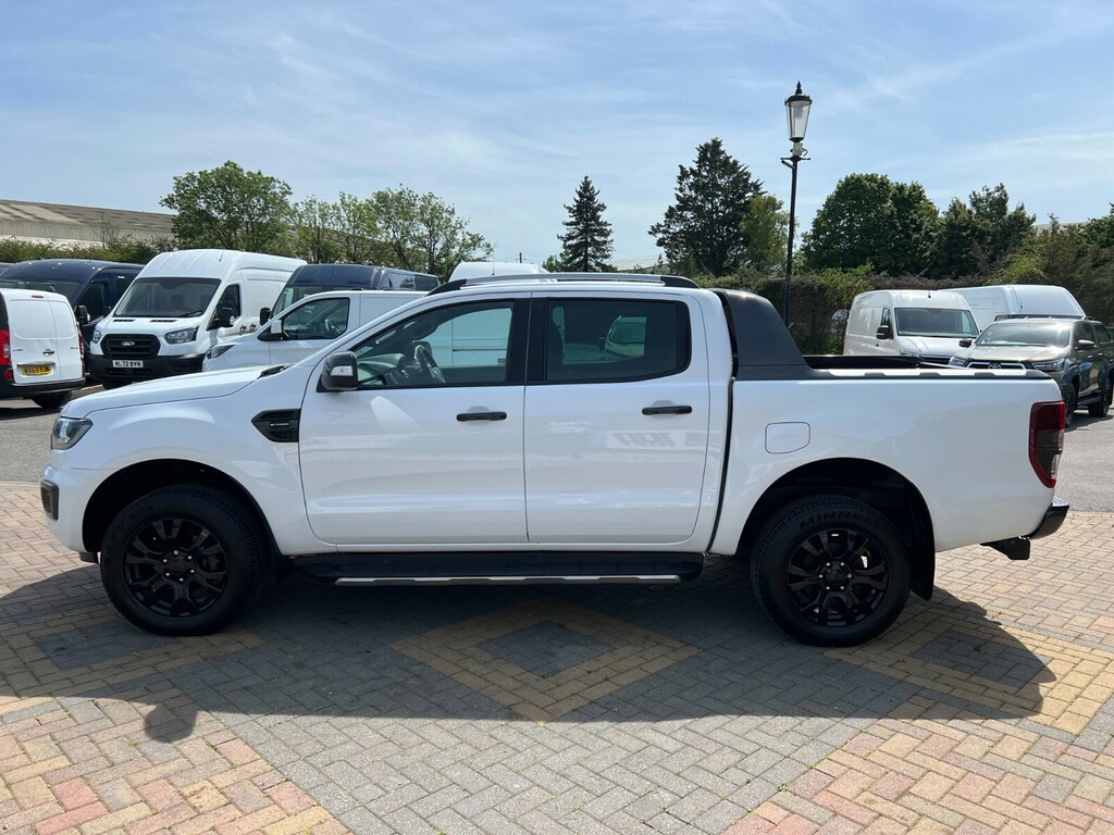 Ford Ranger Tdci 213 Wildtrak Ecoblue 4Wd Double Cab 229 YA72RWN White #6