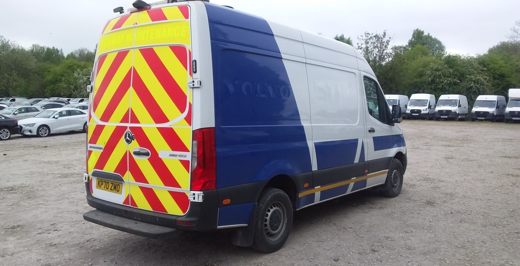 Mercedes-Benz Sprinter 316 Cdi 163 L2h2 Mwb High Roof Rwd 23009 KP70ZMO White #3