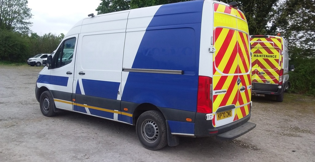 Mercedes-Benz Sprinter 316 Cdi 163 L2h2 Mwb High Roof Rwd 23009 KP70ZMO White #5