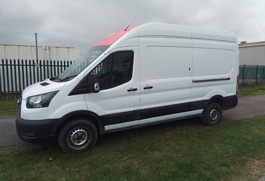 Ford Transit Custom 350 Tdci 130 L3h3 Leader Ecoblue Lwb High Roof Rwd FL72XSM White #5