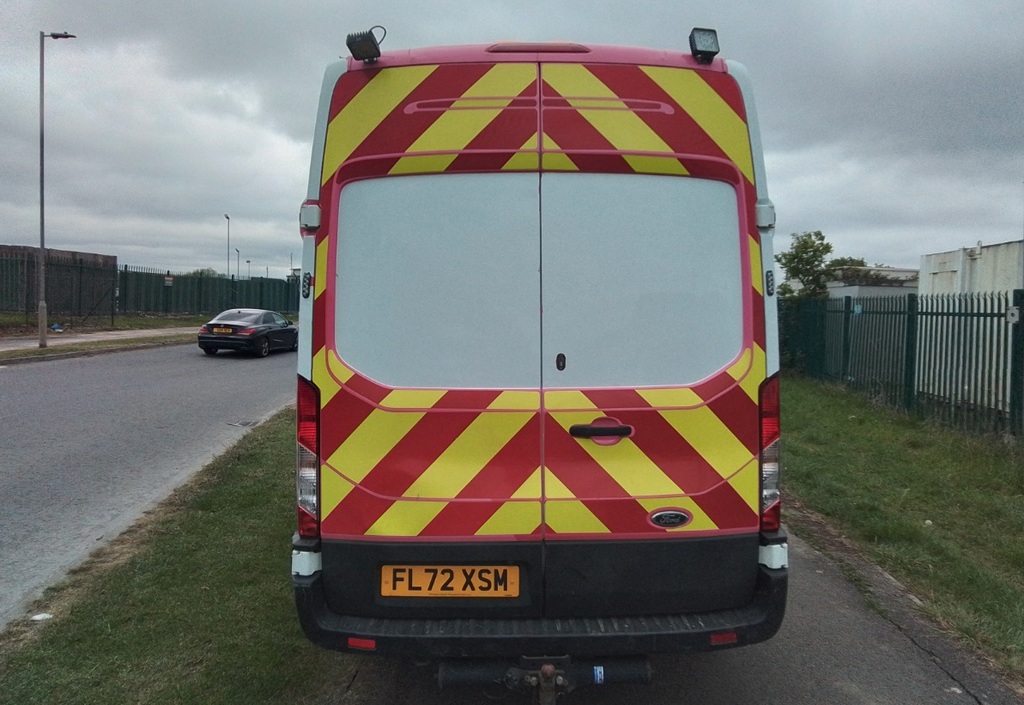 Ford Transit Custom 350 Tdci 130 L3h3 Leader Ecoblue Lwb High Roof Rwd FL72XSM White #3