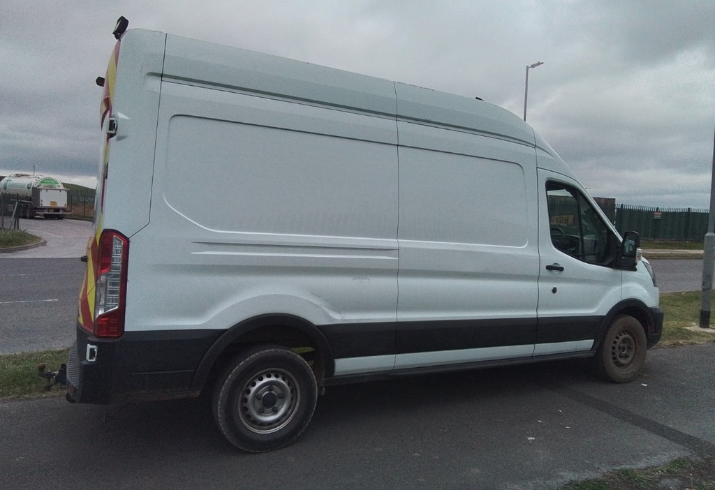 Ford Transit Custom 350 Tdci 130 L3h3 Leader Ecoblue Lwb High Roof Rwd White