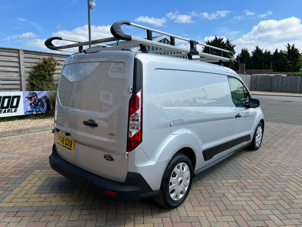 Ford Transit Connect 210 Tdci 100 L2h1 Trend Lwb Low Roof 22981 NY68GXB Silver #2