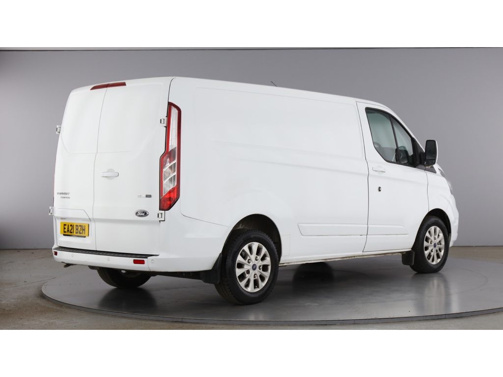 Ford Transit Custom 340 Tdci 130 L1h1 Limited Ecoblue Swb Low Roof Fwd White #3