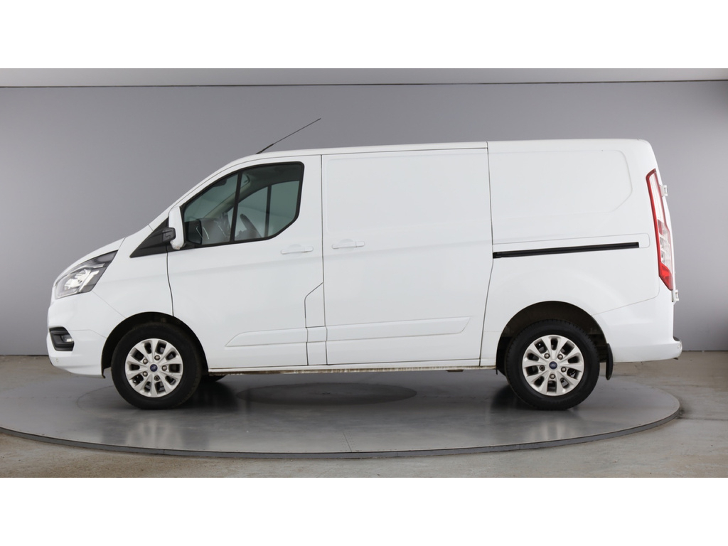 Ford Transit Custom 340 Tdci 130 L1h1 Limited Ecoblue Swb Low Roof Fwd White #6