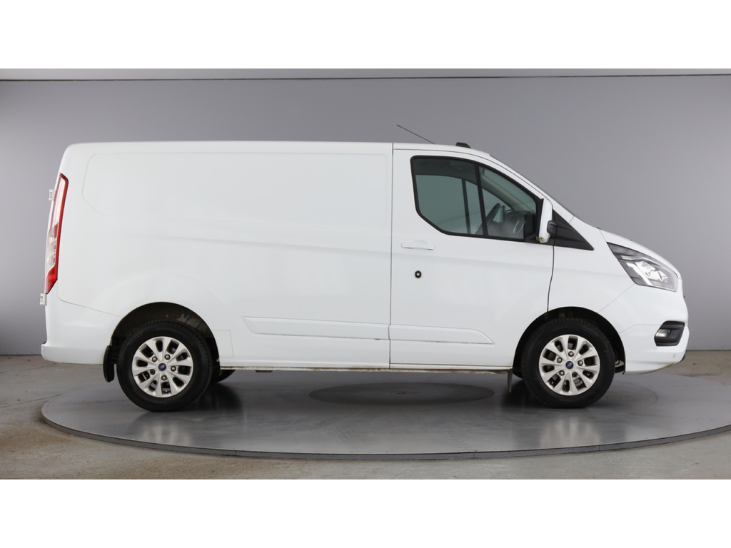 Ford Transit Custom 340 Tdci 130 L1h1 Limited Ecoblue Swb Low Roof Fwd White #2