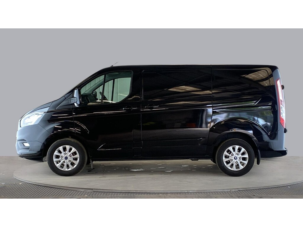 Ford Transit Custom 300 Tdci 130 L1h1 Limited Ecoblue Swb Low Roof Fwd MF22XWR Black #5
