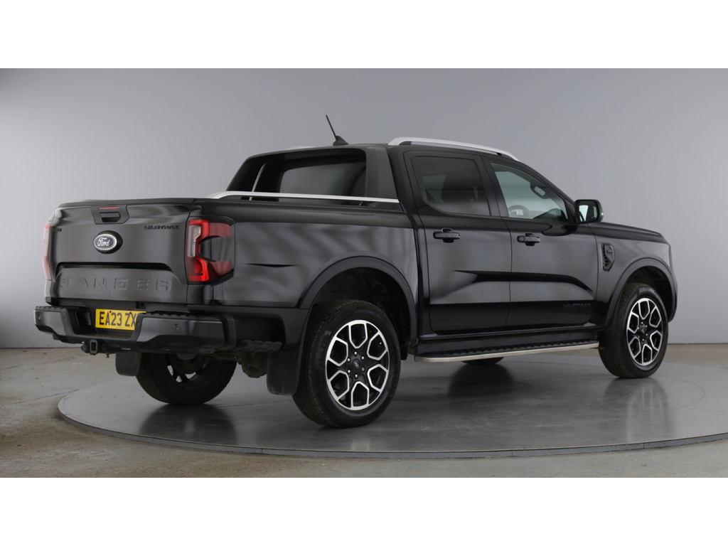 Ford Ranger Td 205 Wildtrak Ecoblue 4Wd Double Cab With Rolln EA23ZXP Black #3
