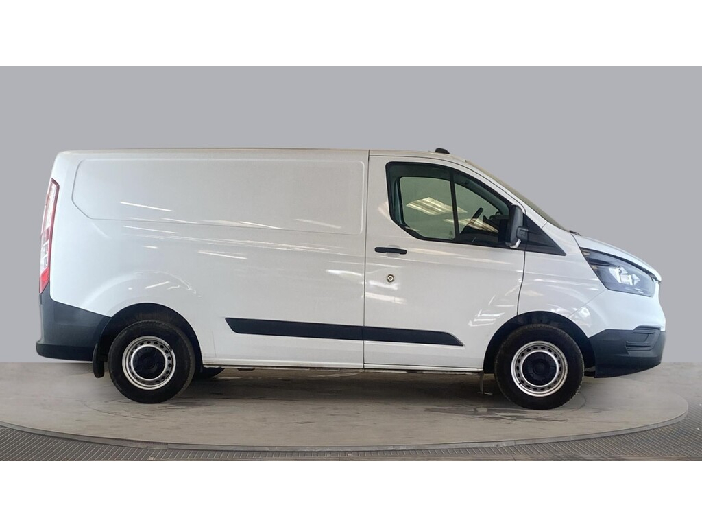 Ford Transit Custom 300 Tdci 130 L1h1 Leader Ecoblue Swb Low Roof Fwd LV23NVY White #2