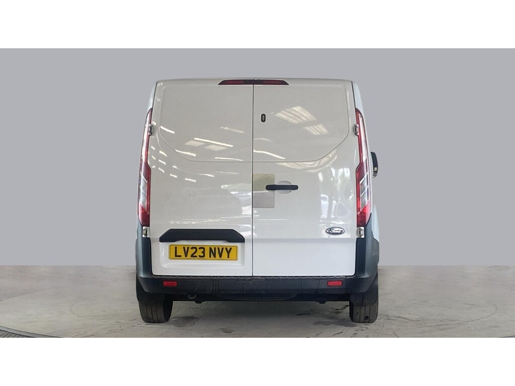 Ford Transit Custom 300 Tdci 130 L1h1 Leader Ecoblue Swb Low Roof Fwd LV23NVY White #4