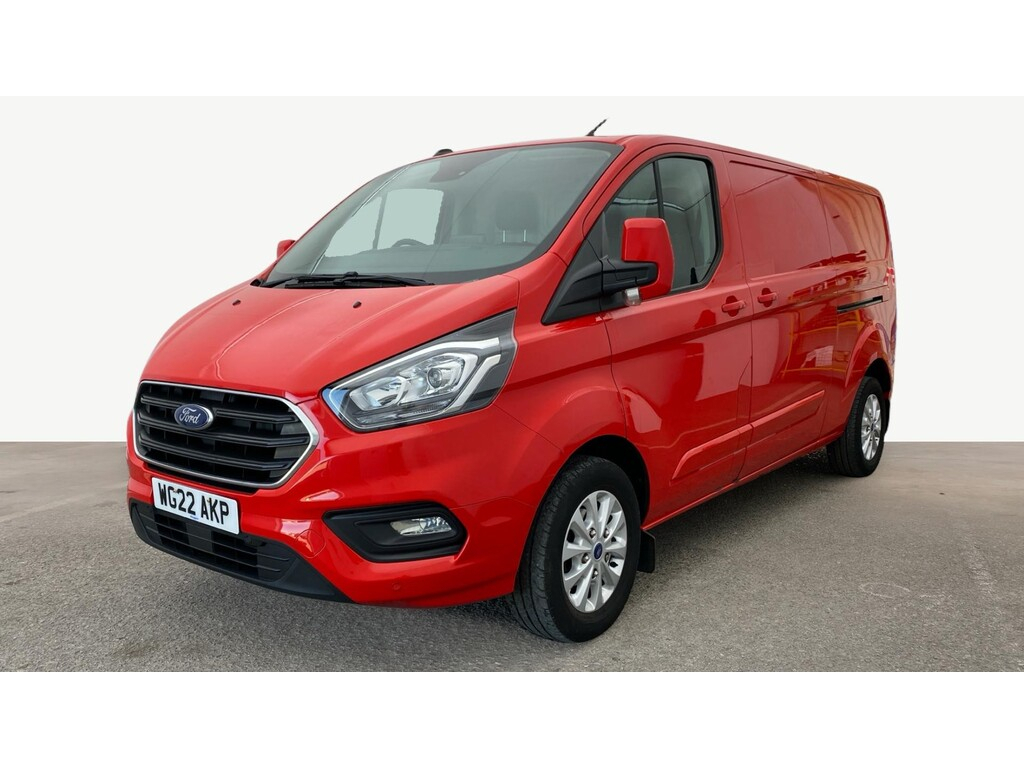 Ford Transit Custom 300 Tdci 130 L2h1 Limited Ecoblue Lwb Low Roof Fwd WG22AKP Red #5