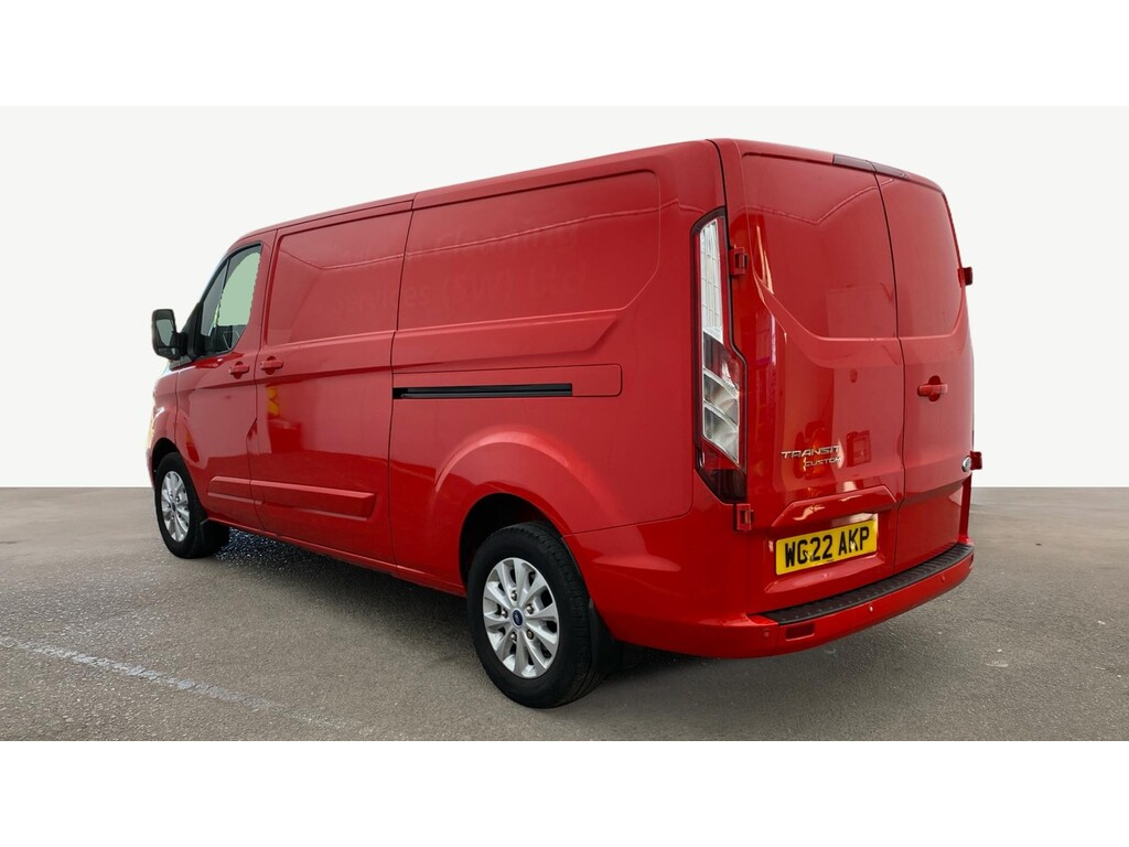 Ford Transit Custom 300 Tdci 130 L2h1 Limited Ecoblue Lwb Low Roof Fwd WG22AKP Red #4