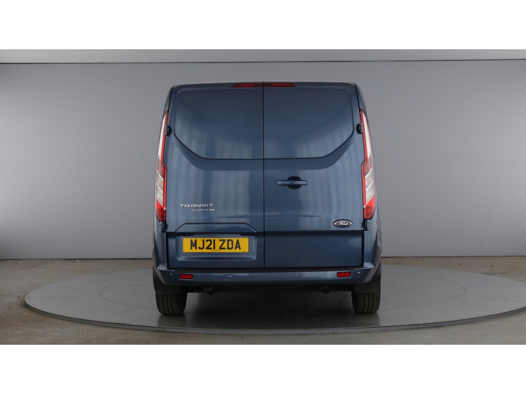 Ford Transit Custom 300 Tdci 170 L2h1 Limited Ecoblue Double Cab 5 Sea MJ21ZDA Blue #4