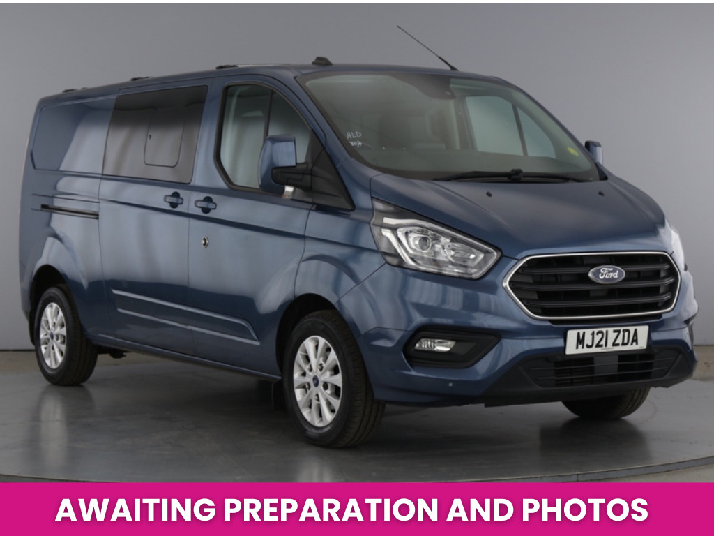 Ford Transit Custom 300 Tdci 170 L2h1 Limited Ecoblue Double Cab 5 Sea Blue