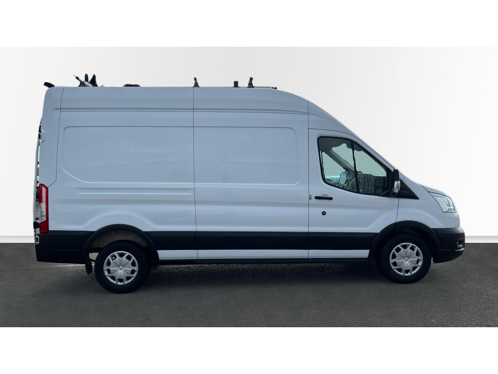Ford Transit Custom 350 Tdci 130 L3h3 Trend Ecoblue Lwb High Roof Fwd AO72GKZ White #2