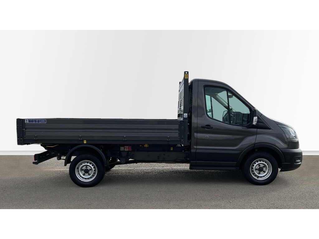 Ford Transit Custom 350 Tdci 130 L2 Leader Ecoblue Mwb Single Cab One BJ22UKA Grey #2