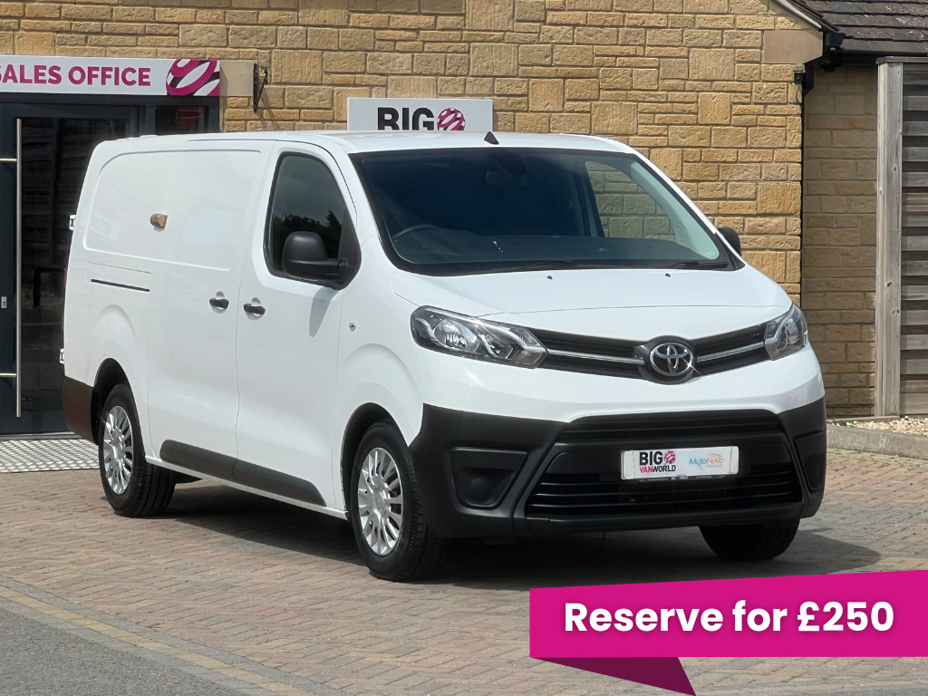 Toyota PROACE 2.0D 120 Icon Long Low Roof 23060 White