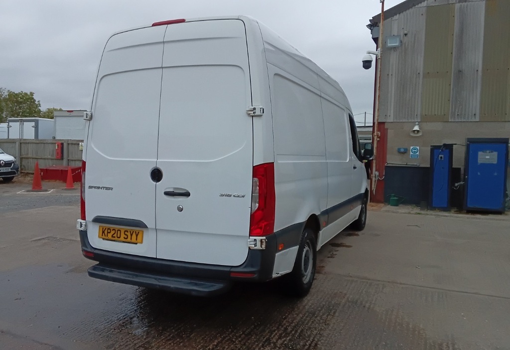 Mercedes-Benz Sprinter 316 Cdi 163 L2h2 Mwb High Roof Rwd KP20SYY White #3
