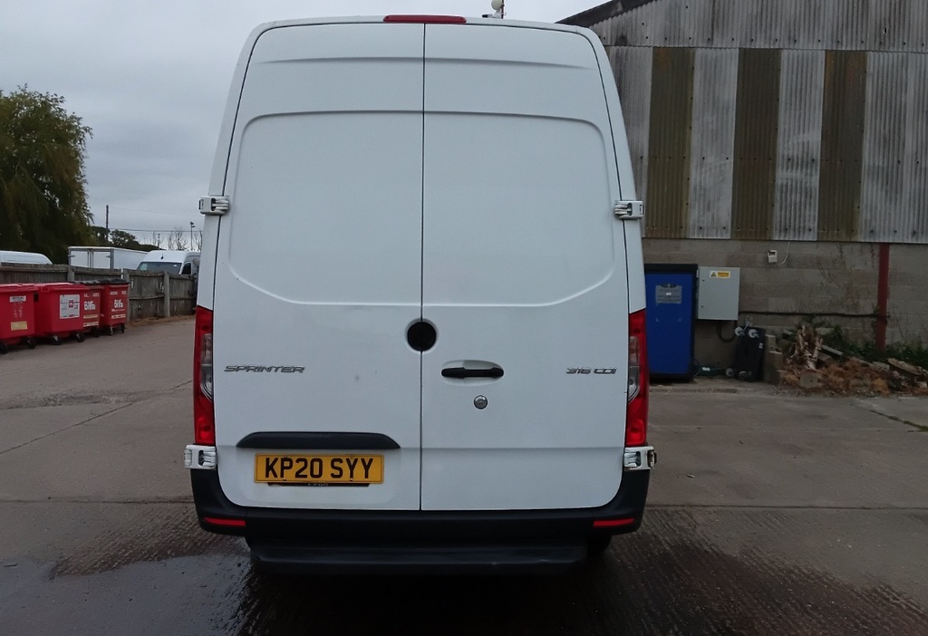Mercedes-Benz Sprinter 316 Cdi 163 L2h2 Mwb High Roof Rwd KP20SYY White #4