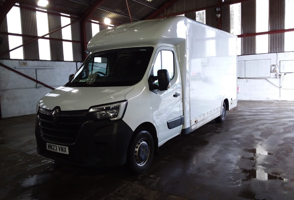 Renault Master Ll35 Dci 145 Business Lwb 13Ft5 Low Loader Platfor WN23VNX White #4