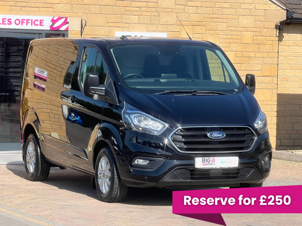 Ford Transit Custom 280 Tdci 130 L1h1 Limited Ecoblue Swb Low Roof Fwd Black