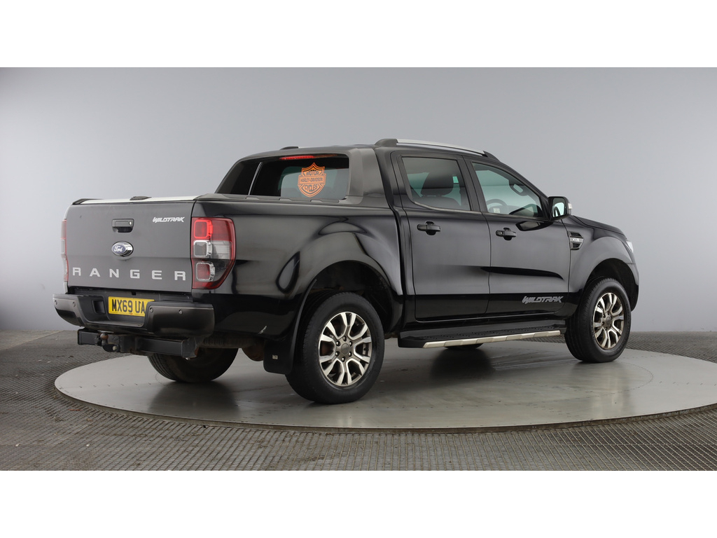 Ford Ranger Tdci 200 Wildtrak 4X4 Double Cab With Rollnlock MX69UAA Black #3