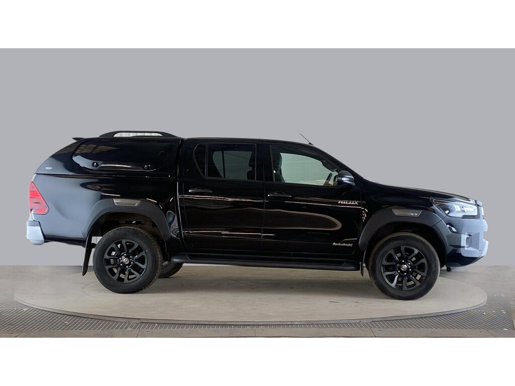 Toyota HILUX D-4d 204 Invincible X 4Wd Double Cab With Truckman WS21TZL Black #2