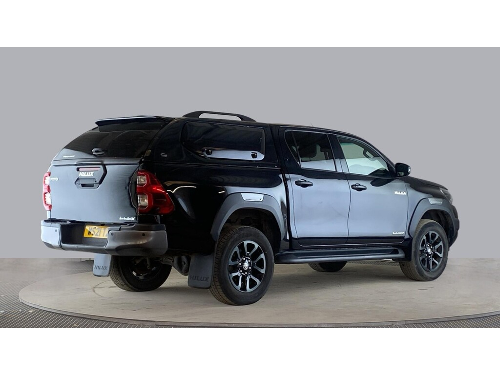 Toyota HILUX D-4d 204 Invincible X 4Wd Double Cab With Truckman WS21TZL Black #3