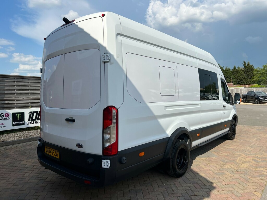 Ford Transit Custom 460 Tdci 125 L4h3 Trend 17 Seat Bus High Roof Drw DX64FZG White #3