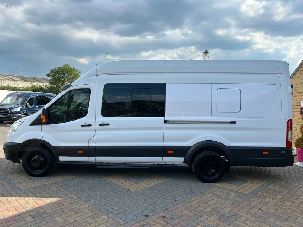 Ford Transit Custom 460 Tdci 125 L4h3 Trend 17 Seat Bus High Roof Drw DX64FZG White #6