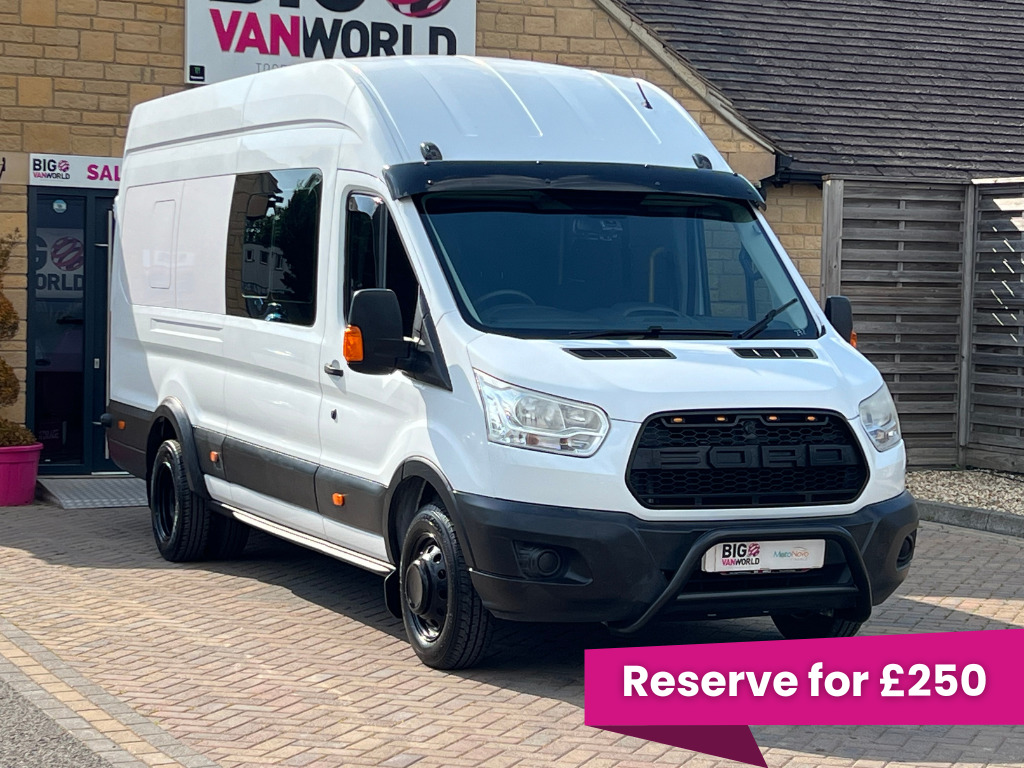 Ford Transit Custom 460 Tdci 125 L4h3 Trend 17 Seat Bus High Roof Drw White