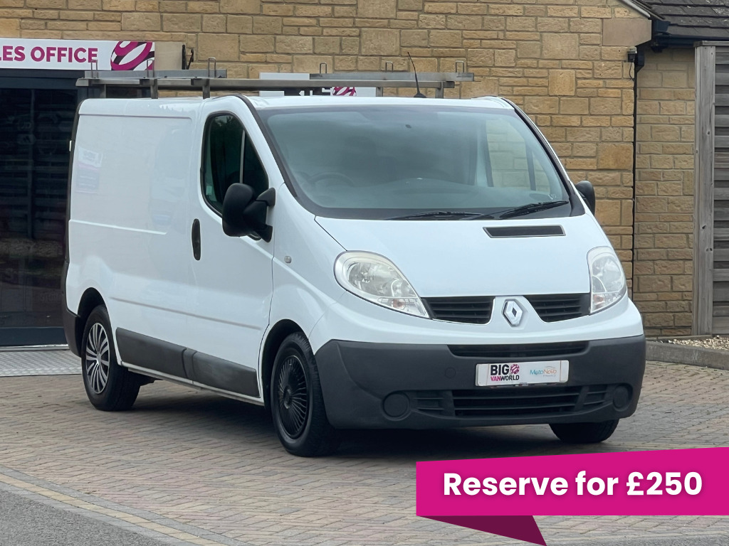 Renault Trafic Sl27 Dci 90 Swb Low Roof 23031 White