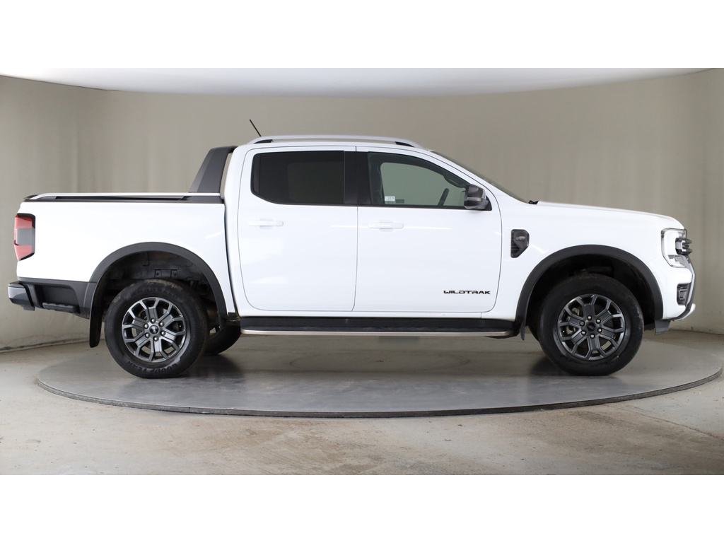 Ford Ranger Td 205 Wildtrak Ecoblue 4Wd Double Cab With Rolln HK23BJZ White #2